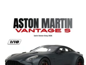 Precomanda macheta auto Aston Martin Vantage S Satin Xenon Grey 2026 1:18 GT Spirit (GT1017)