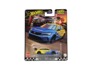 Macheta auto Honda Civic Type-R Spoon #105 2024 1:64 Hotwheels