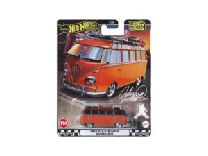 Macheta auto Volkswagen Samba Bus #114 1967 1:64 Hotwheels