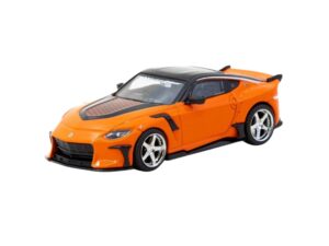 Macheta auto Nissan veilside ffz400 fairlady z Orange 1:64 Tarmac Works
