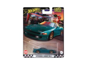 Macheta auto Mitsubishi 3000gt Vr-4 Verde 1:64 Hotwheels