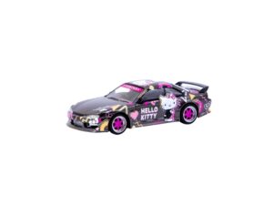 Macheta auto Vertex Nissan Silvia (s14) Hello kitty 1:64 Tarmac Works