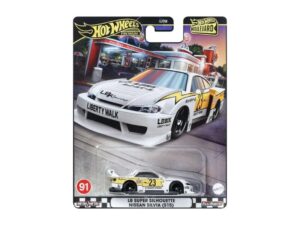 Macheta auto LB Super Silhouette Nissan Silvia S15 #91 1:64 Hotwheels