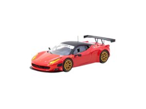 Macheta auto Ferrari 458 Italia Gt3 Rosu Gold Rims 1:64 Tarmac Works