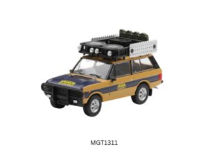 Precomanda macheta auto Land Rover Range Rover Camel Trophy N.Sudmann & F.Hofmann Sumatra 1981 1:64 Mini GT (MGT01311-L)