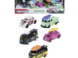 Set Giftpack 5 machete auto VOLKSWAGEN 1:64 Majorette