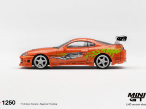 Precomanda macheta auto Toyota Supra Mk4 (A80) Romex Brian O’conner The Fast And The Furious 2001 1:64 Mini GT