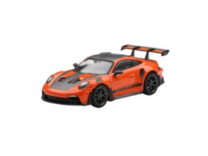 Precomanda macheta auto Porsche 911 (992) GT3 RS  Weissach Package Gulf Orange 1:64 Mini GT (MGT01304-L)