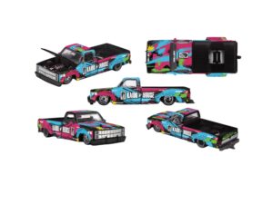 Precomanda macheta auto CHEVROLET SILVERADO DUALLY KAIDO SPLASH V1 1980 1:64 Mini GT (KHMG285)