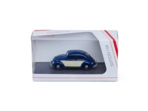 Macheta auto VW Volkswagen Kafer 1500 Limousine Albastru 1:64 Schuco