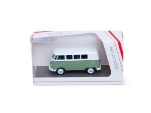 Macheta auto VW Volkswagen T1 Samba Verde 1:64 Schuco