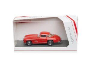 Macheta auto Mercedes Benz 300 SL Gullwing Rosu 1:64 Schuco