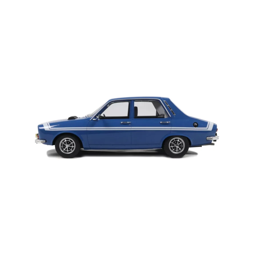 Macheta auto Renault 12 Gordini Blue 418 1972 1:12 Otto Models (G101) - imagine 3