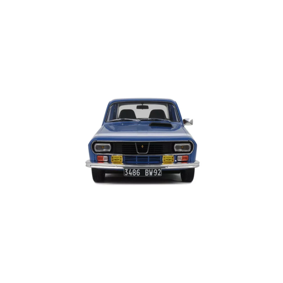 Macheta auto Renault 12 Gordini Blue 418 1972 1:12 Otto Models (G101) - imagine 4