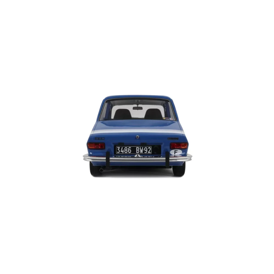Macheta auto Renault 12 Gordini Blue 418 1972 1:12 Otto Models (G101) - imagine 5