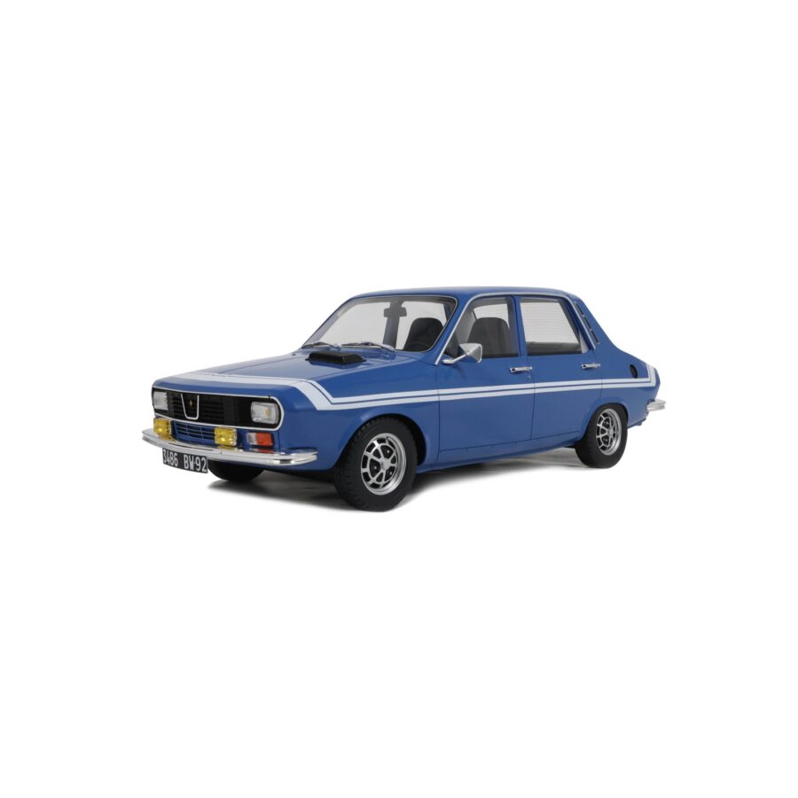 Macheta auto Renault 12 Gordini Blue 418 1972 1:12 Otto Models (G101)