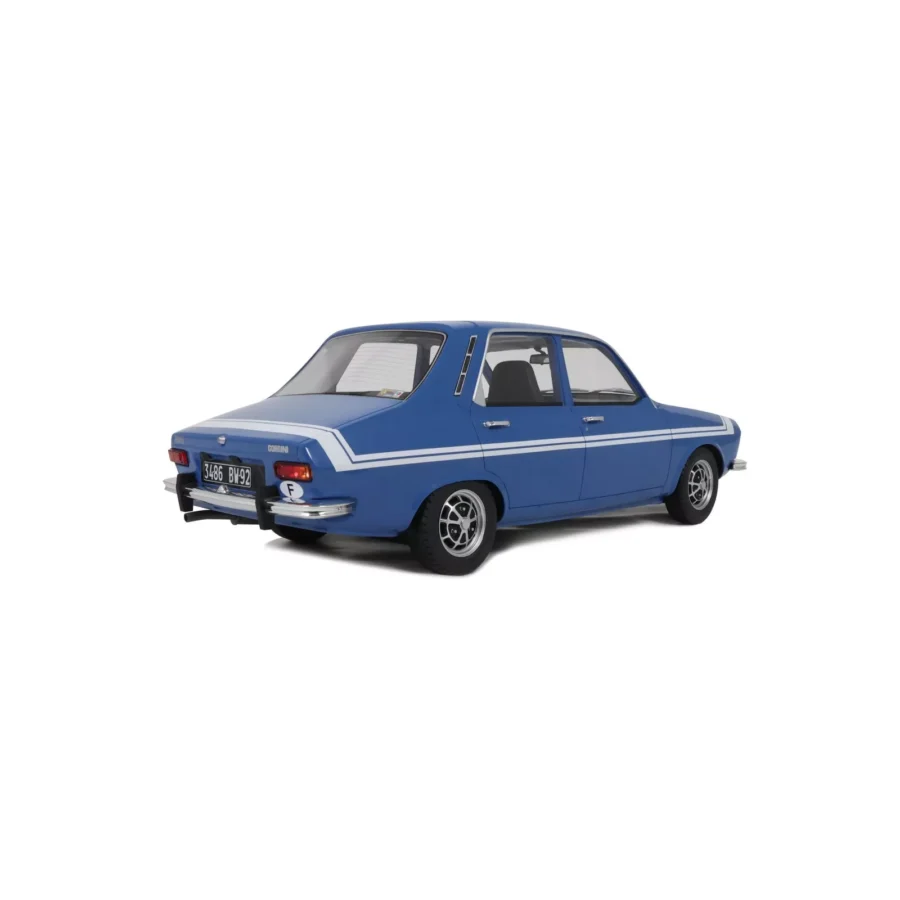 Macheta auto Renault 12 Gordini Blue 418 1972 1:12 Otto Models (G101) - imagine 2