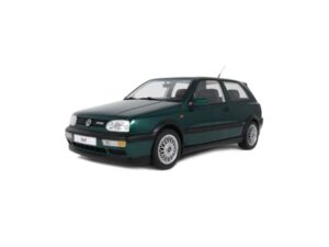 Macheta auto VOLKSWAGEN GOLF III VR6 CARAT DRAGON GREEN 1992 1:12 Otto Models (G099)