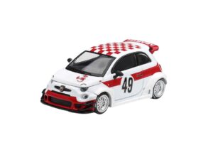 Precomanda macheta auto Fiat 595 Abarth Lb-Works X Abas Works 1000 Tc Tribute 2026 1:64 Mini GT