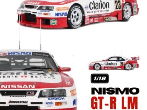 Precomanda macheta auto Nismo Gt-R Lm White K. Hoshino / M. Hasemi / T. Suzuki 1996  1:18 OTTO Models (OT1232)