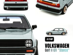 Precomanda macheta auto Volkswagen Golf Ii Gti „Stance” Calypso Green 1991 1:18 OTTO Models (OT1262)