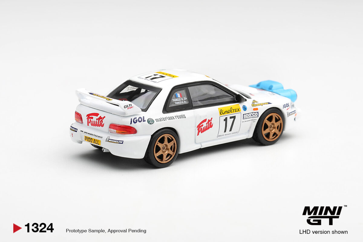 Precomanda macheta auto Subaru Impreza Wrc98 #17 Rally Monte-Carlo 1999 1:64 Mini GT - imagine 2