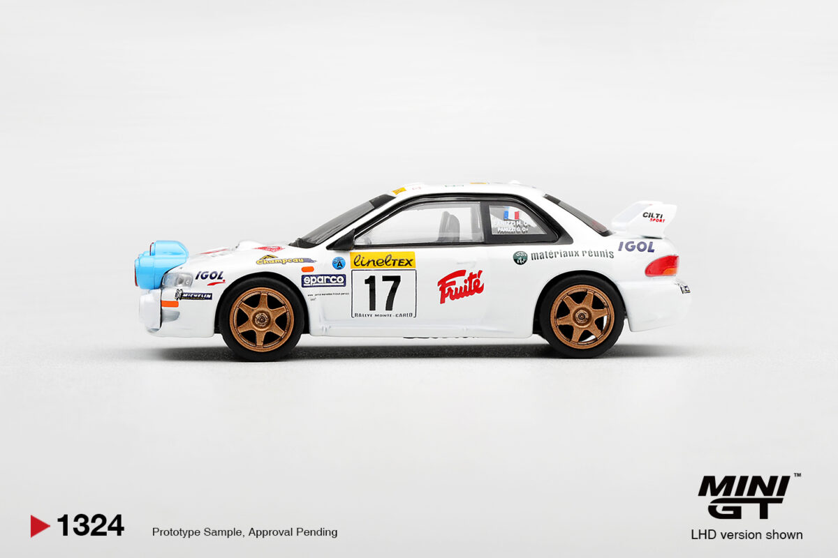 Precomanda macheta auto Subaru Impreza Wrc98 #17 Rally Monte-Carlo 1999 1:64 Mini GT - imagine 3