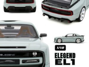 Precomanda macheta auto Audi Elegend El1 Celeste 2021  1:18 OTTO Models (OT1356)
