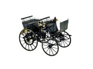 Macheta auto Daimler Motorkutsche 1886 Dark Blue 1:18 Norev