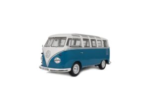 Precomanda macheta auto Volkswagen Combi Type 2 (T1) Samba Bus RegattaBlau L 50 F 1962 1:12 Otto Models (G102)