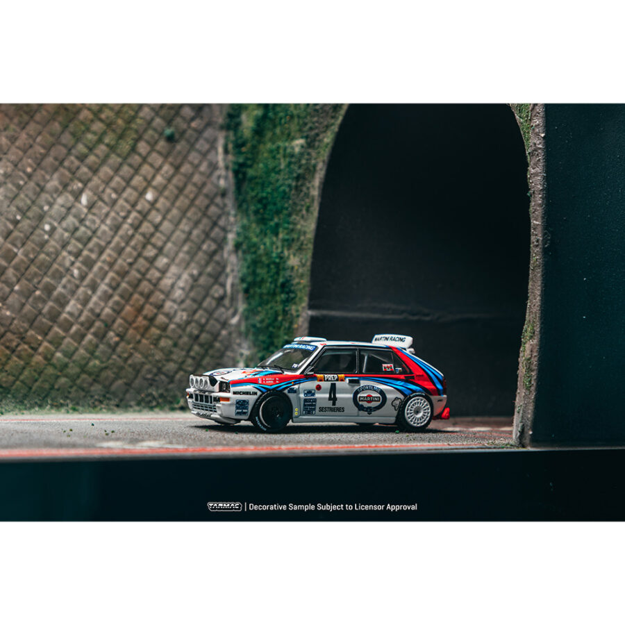 Macheta auto Lancia Delta Hf Integrale Didier Auriol / Bernard Occelli Winner Monte Carlo Rally 1992 1:64 Tarmac Works - imagine 4