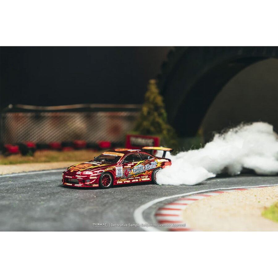 Macheta auto Toyota Soarer Vertex Ridge Red 2025 1:64 Tarmac Works - imagine 3