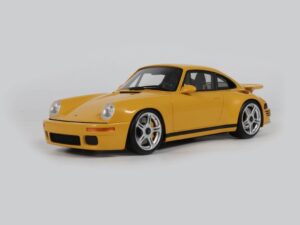 Precomanda macheta auto Porsche RUF CTR ANNIVERSARY SPEED YELLOW 2019 1:18 GT Spirit (GT594)