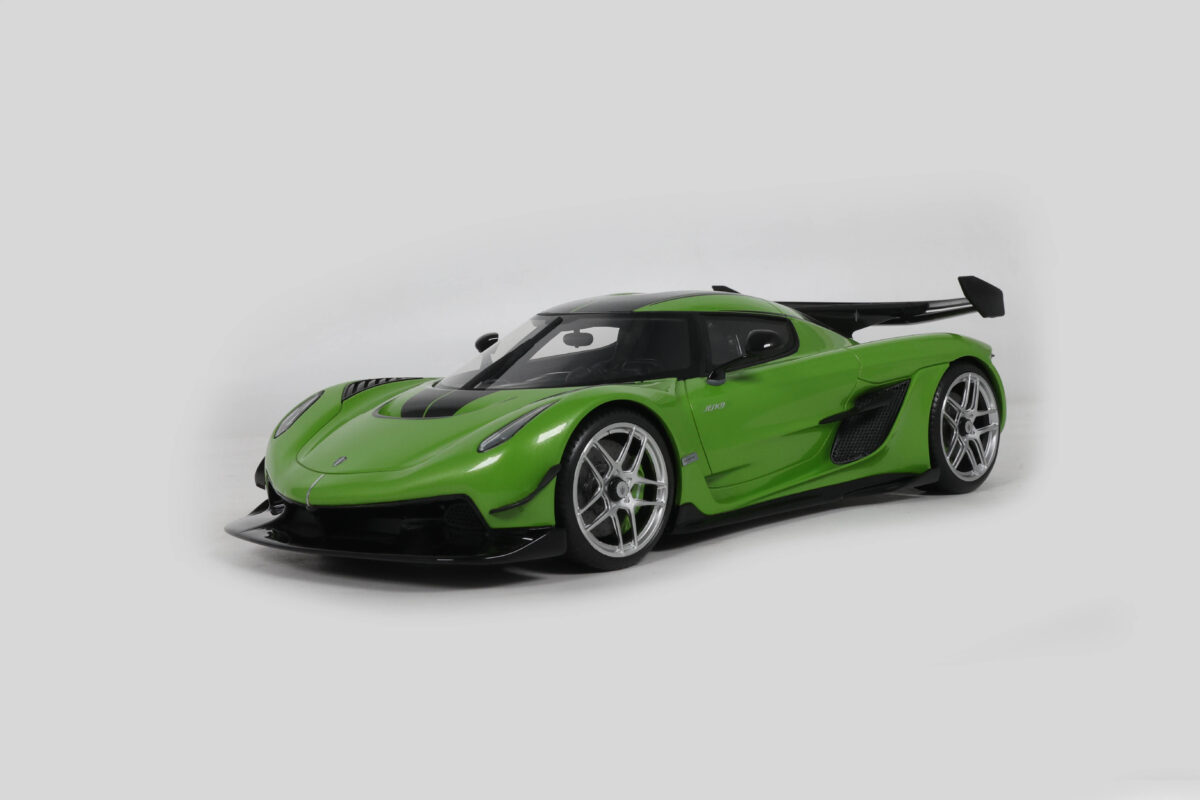 Precomanda macheta auto KOENIGSEGG JESKO GREEN 2024 1:18 GT Spirit (GT988)