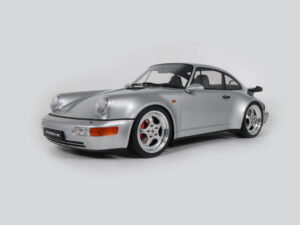 Precomanda macheta auto PORSCHE 911 (964) 3.6 TURBO POLAR SILVER 1993 1:8 GT Spirit (GTS80013)