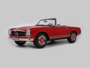 Precomanda macheta auto MERCEDES-BENZ 280 SL SIGNAL RED 1967 1:8 GT Spirit (GTS802401)
