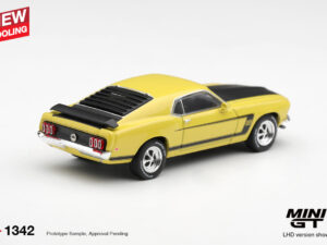 Precomanda macheta auto Ford Mustang Boss 302 Bright Yellow 1969 1:64 Mini GT (MGT01342-L)