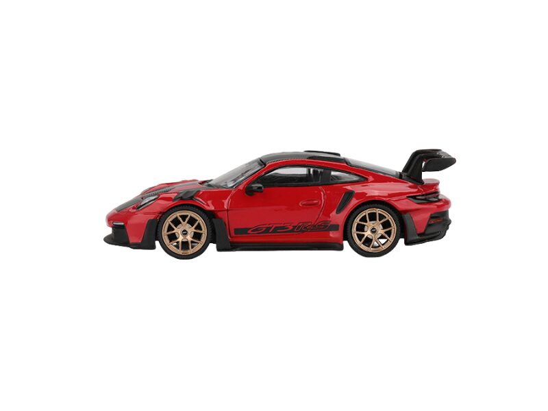 Macheta auto Porsche 911 (992) Gt3 Guards Red Weissach Package 2022 1:64 Mini GT (MGT01060) - imagine 2