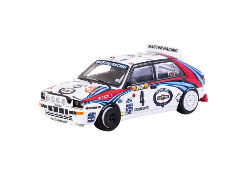 Macheta auto Lancia Delta Hf Integrale Didier Auriol / Bernard Occelli Winner Monte Carlo Rally 1992 1:64 Tarmac Works