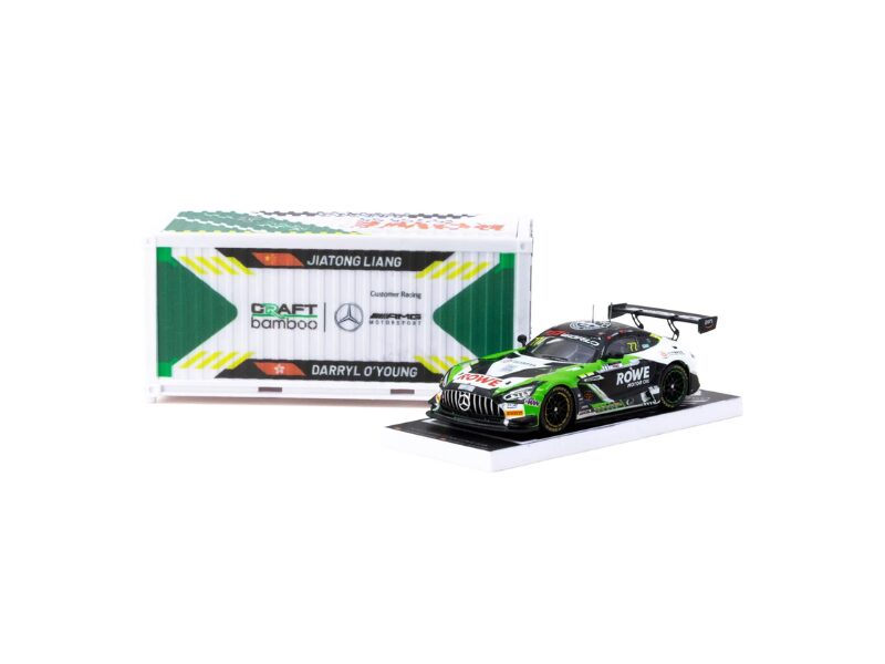 Macheta auto Mercedes-Benz Amg Gt3 Green #77 World Challenge Asia 2025 1:64 Tarmac Works