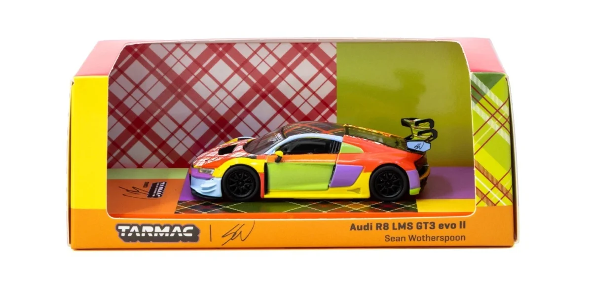 Macheta auto Audi R8 Lms Gt3 Evo Ii Sean Wotherspoon Special Edition 2026 1:64 Tarmac Works - imagine 3