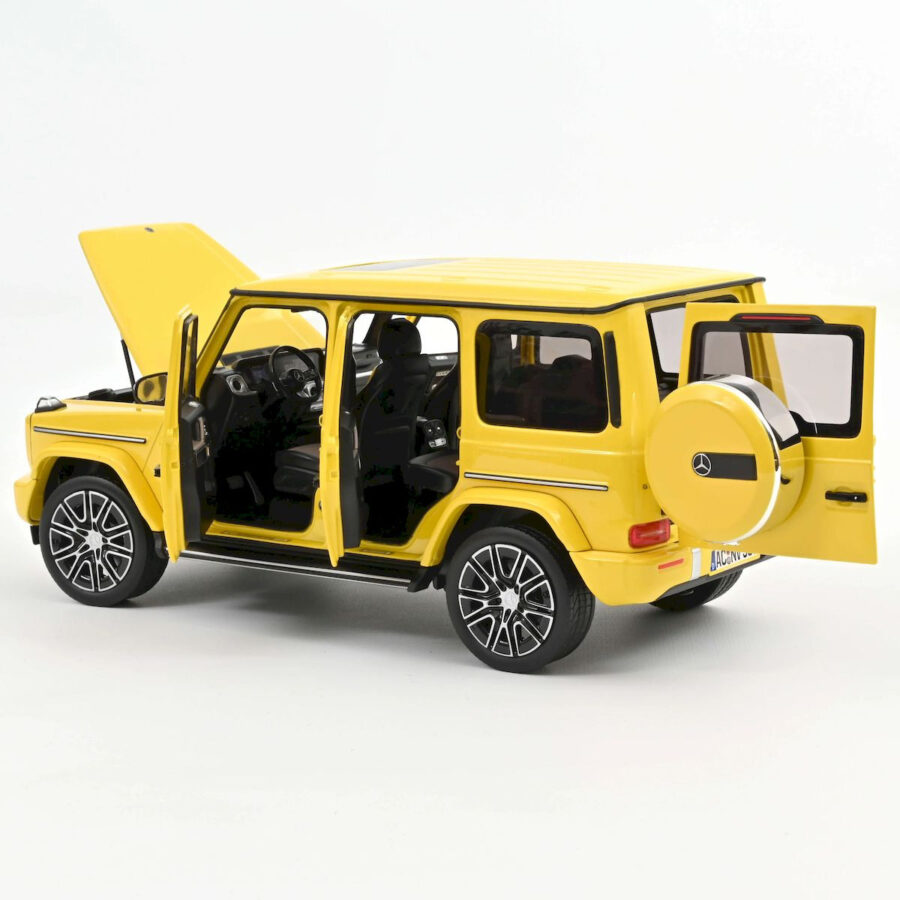 Precomanda macheta auto Mercedes-Benz G-Class 2024 Sun Yellow 1:18 Norev - imagine 2