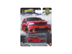 Macheta auto Jeep Grand Cherokee Trackhawk Rosu 1:64 Hot Wheels