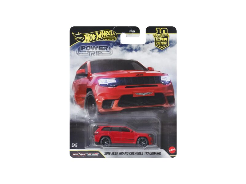 Macheta auto Jeep Grand Cherokee Trackhawk Rosu 1:64 Hot Wheels