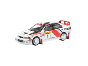Macheta auto Mitsubishi Lancer Evolution Iv #1 Safari Rally Kenya 1998 1:64 Pop Race