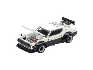 Macheta auto Nissan Skyline Gt-R V8 Drift Kpgc110 Kenmeri Npa Style 1:64 Pop Race