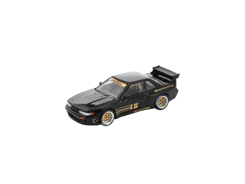 Macheta auto Nissan Pandem S13 Black 1:64 Pop Race