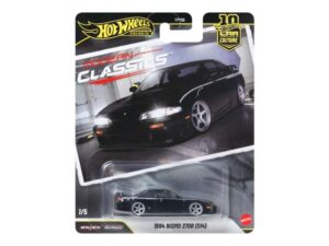 Macheta auto Nissan Silvia (S14) NISMO Customized Negru 1:64 Hot Wheels