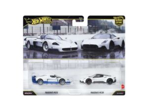 Machete auto 2-Pack Maserati MC12 2004 + Maserati MC20 1:64 Hot Wheels