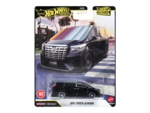Macheta auto Toyota Alphard Negru 1:64 Hot Wheels